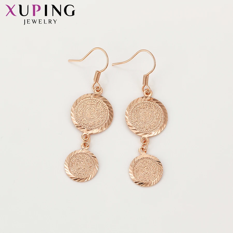 Xuping модные вечерние серьги новый дизайн позолоченные ювелирные изделия для