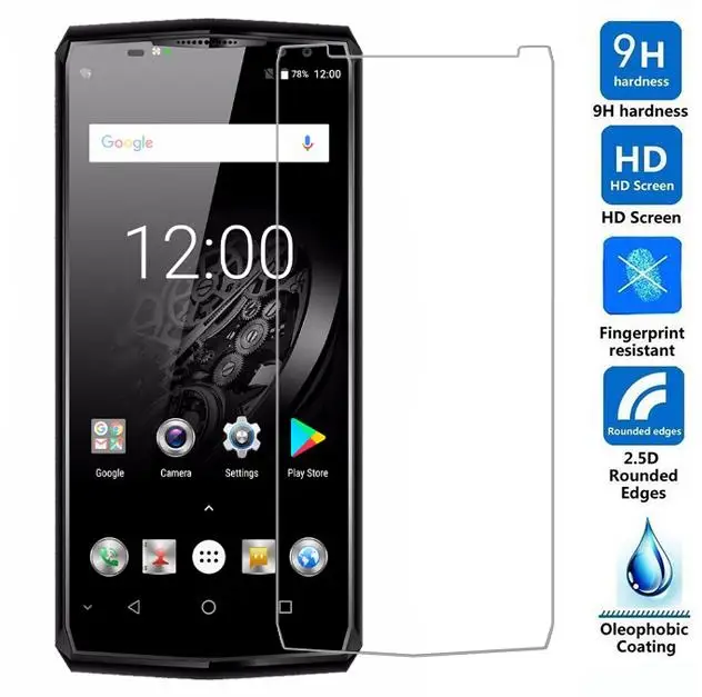 

Закаленное стекло для Oukitel K10 6 "9H 2.5D защитная пленка Взрывозащищенная прозрачная защитное покрытие ЖК-экрана