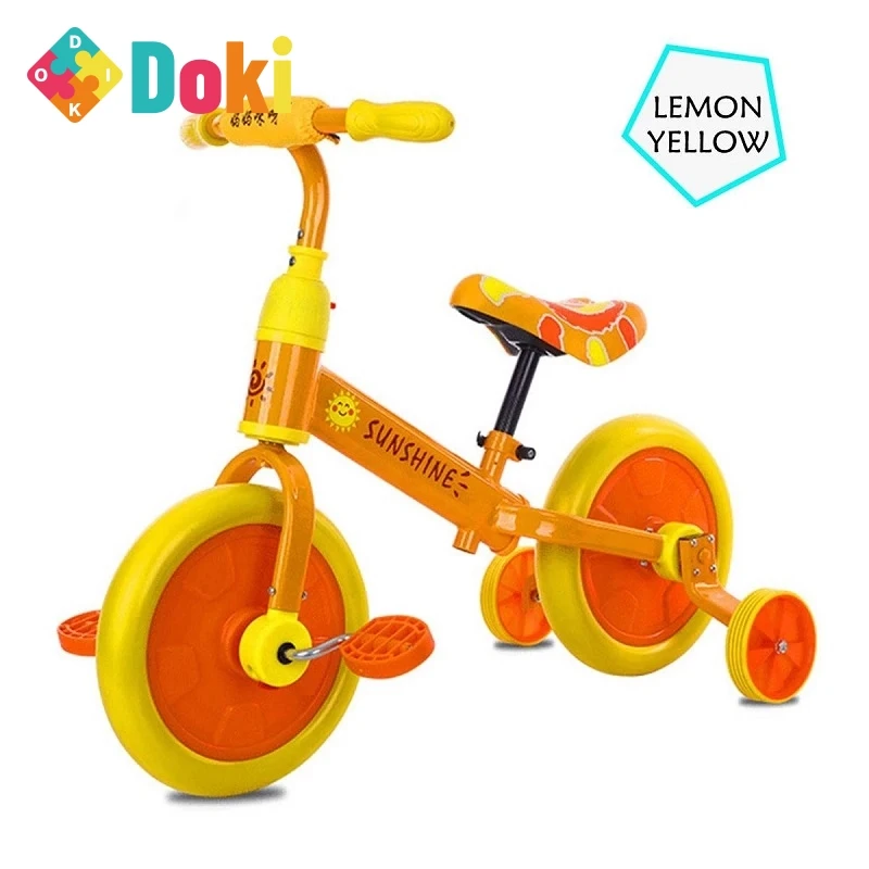 Doki игрушка для детей Сверхлегкий детский велосипед езды на велосипеде возраст 1- 5