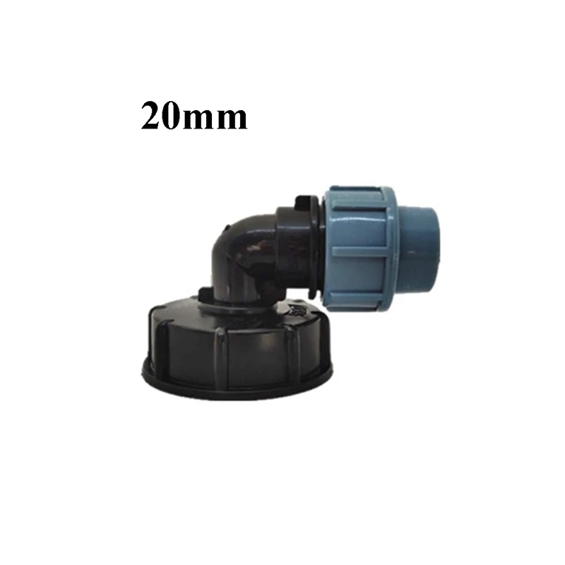 

Accessories reducer water pipe ton garden lawn barrel thick connector hose adapter practical elbow faucet tool home IBC valve