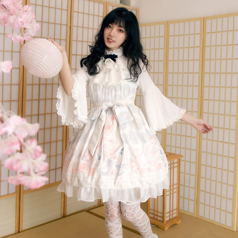 Платье принцессы для чайной вечеринки милое винтажное кружевное платье в