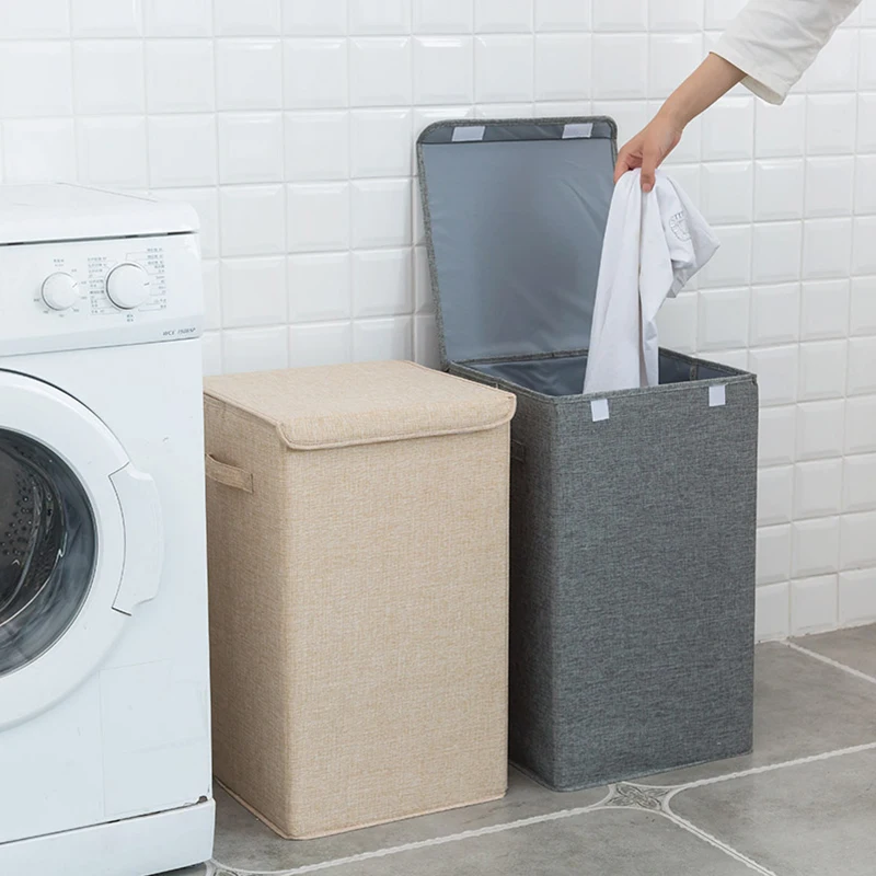 Корзина для белья с крышкой корзина хранения грязной одежды Женская коробка