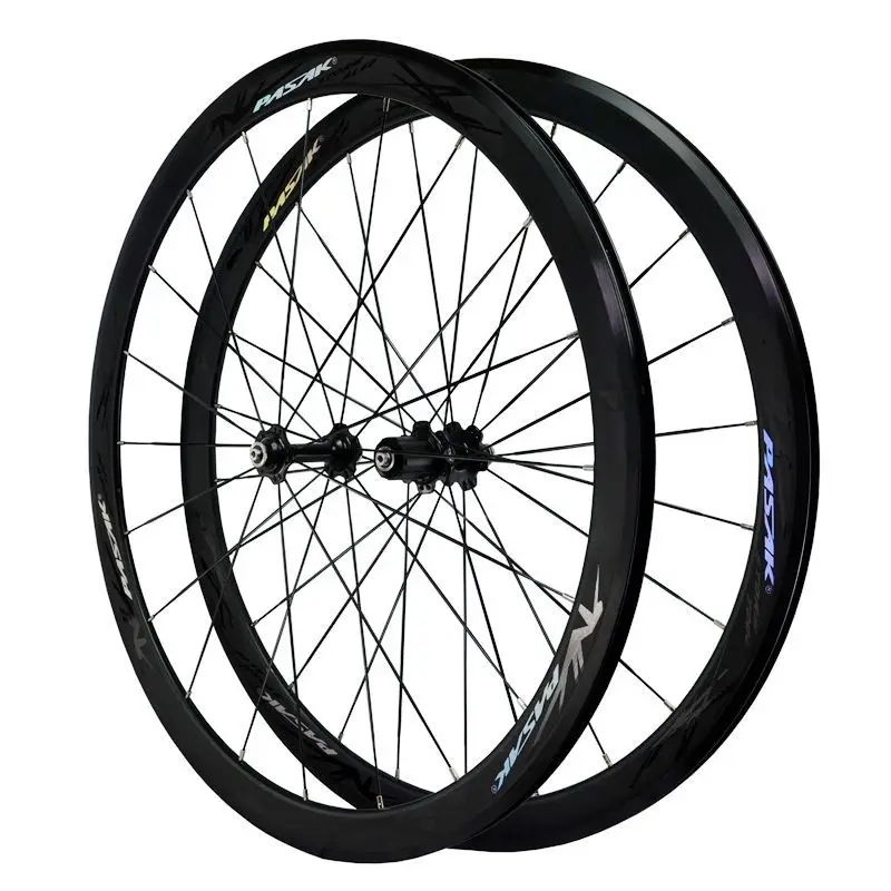 Bestellen PASAK Rennrad 700C Laufradsatz Abgedichtete Lager 40MM Felge Flache Speichen C V Bremse 11 12 Geschwindigkeit Ultraleicht Fahrrad Rad