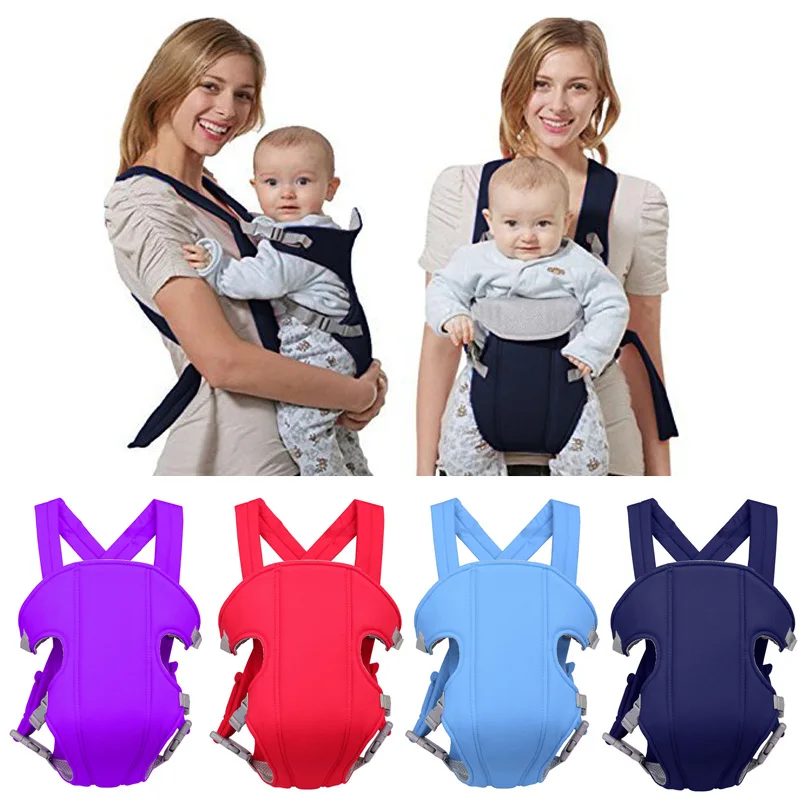 

2-30 Months Breathable Front Facing Baby Carrier Comfortable Sling Backpack Pouch Wrap Baby Kangaroo Adjustable Safety Carrier