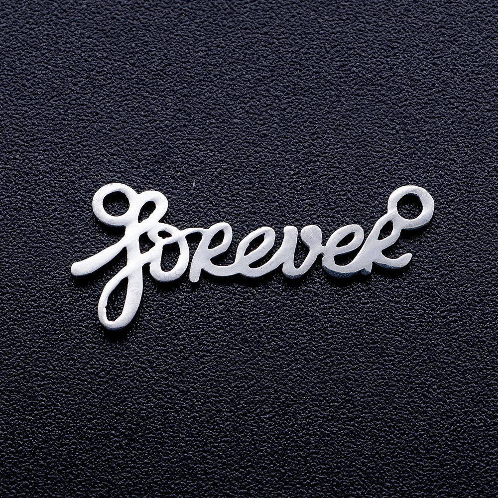 10 шт./лот Forver Connector DIY Ювелирные изделия шармы оптовая продажа 100% нержавеющая