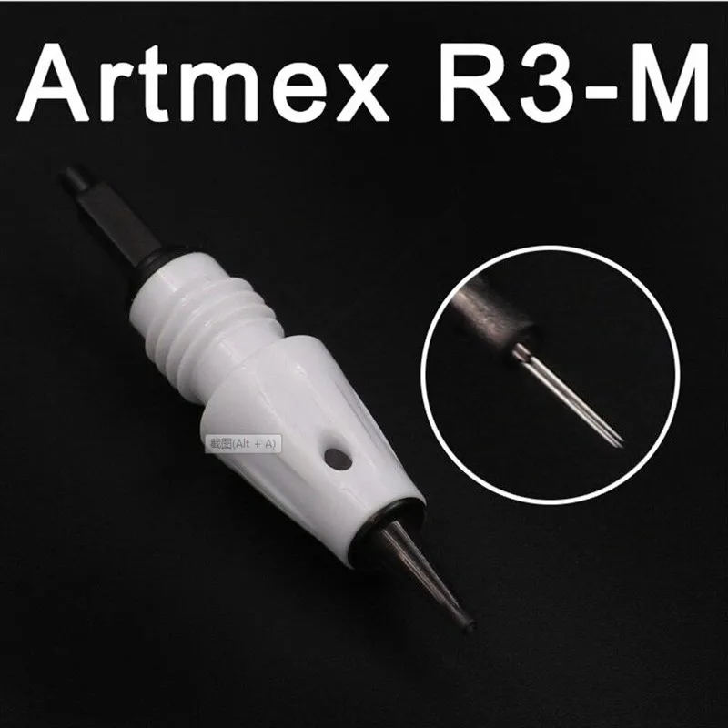 10 шт 1/3/5/7 Pin Сменные иглы картриджи для Artmex V8 V6 V3 микро лезвия тату бровей