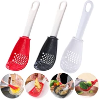 multifunctional functional cooking spoon kitchen utensil gadget no stick drain colanders shovel strainers household kitchenware