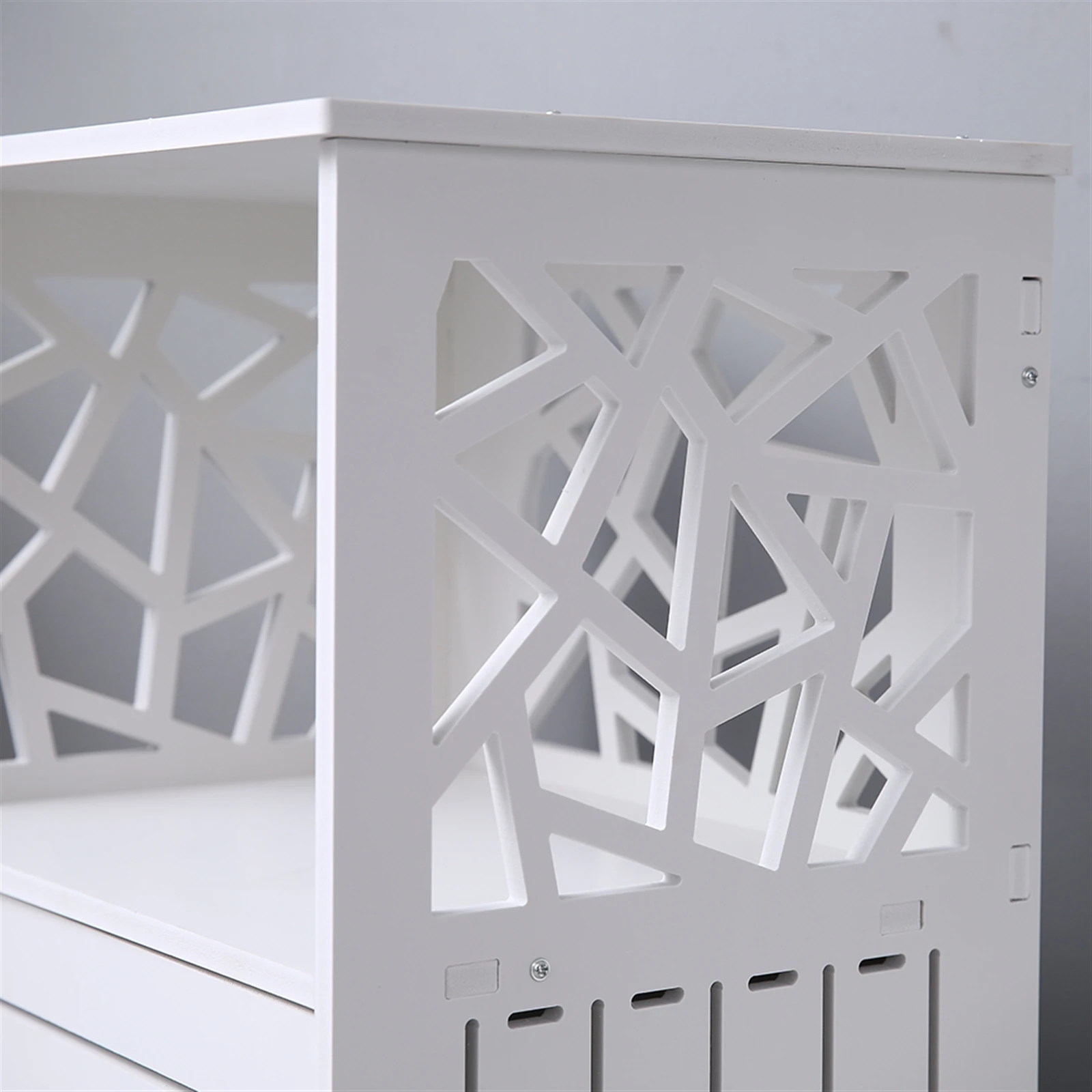 

Single Door With Compartment 70cm High Bedside Table PVC (41 X 30 X 70)cm