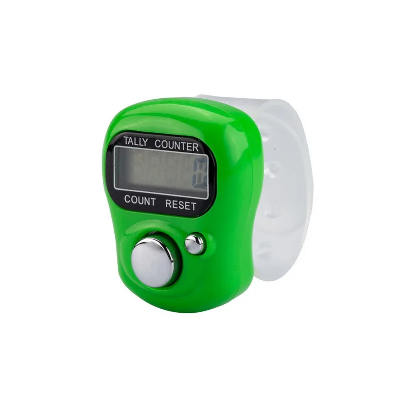 

1PC Mini Stitch Marker And Row Finger Counter LCD Electronic Digital Counter For Sewing Knitting Weave Tool