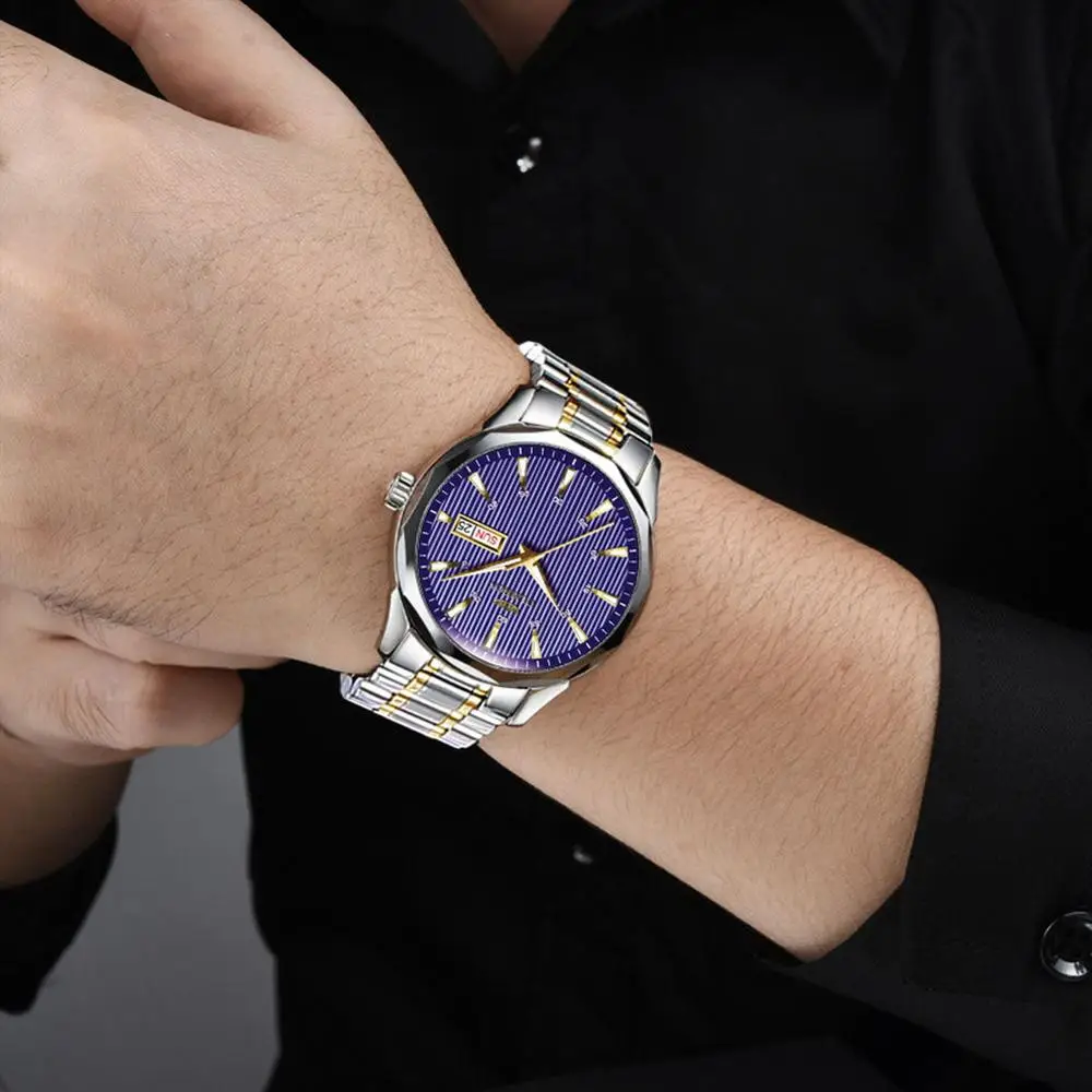 OLMECA модные повседневные брендовые часы с календарем водонепроницаемые наручные