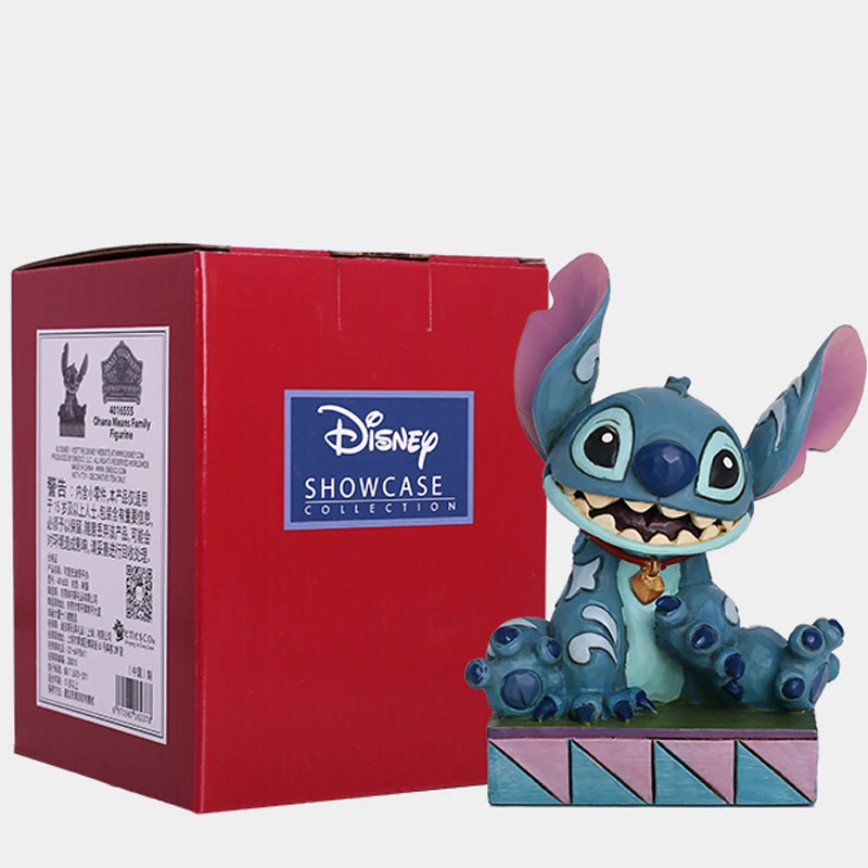 

Enesco Disney Showcase Collection Cute Stitch Action Figure Ohana Means Family Collectible Toys