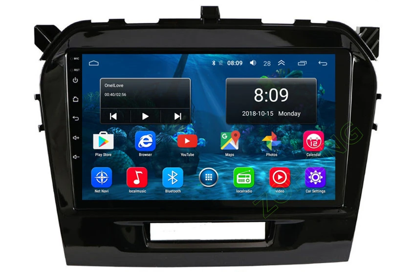 2.5D DSP 36EQ Android 9,0 автомобильный Радио мультимедийный плеер для Suzuki Vitara Авторадио автомобильный gps навигатор BT