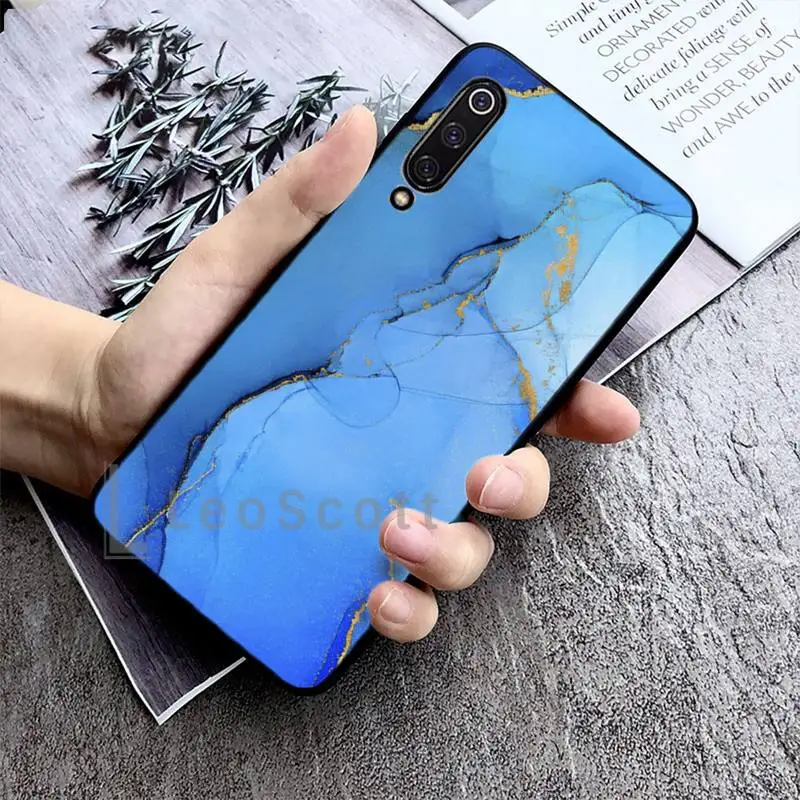 

Laser Gradient Marble Phone Case For Xiaomi redmi Mi A1 A2 5 6 6PLUS 8 9 SE Lite MIX 2 2S MAX 2 3 Pocophone F1