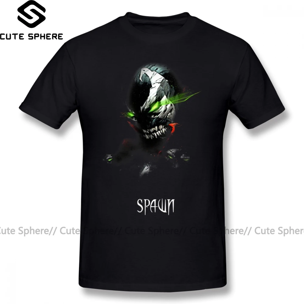 Футболка Spawn зеленая футболка SPAWN Rage мужская Милая хлопковая оверсайз с