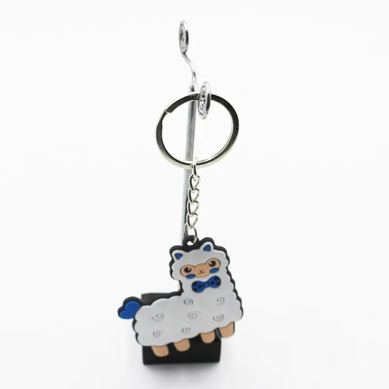 Милый брелок из ламы и альпака мультяшный ПВХ Женский кошелек сумка украшение