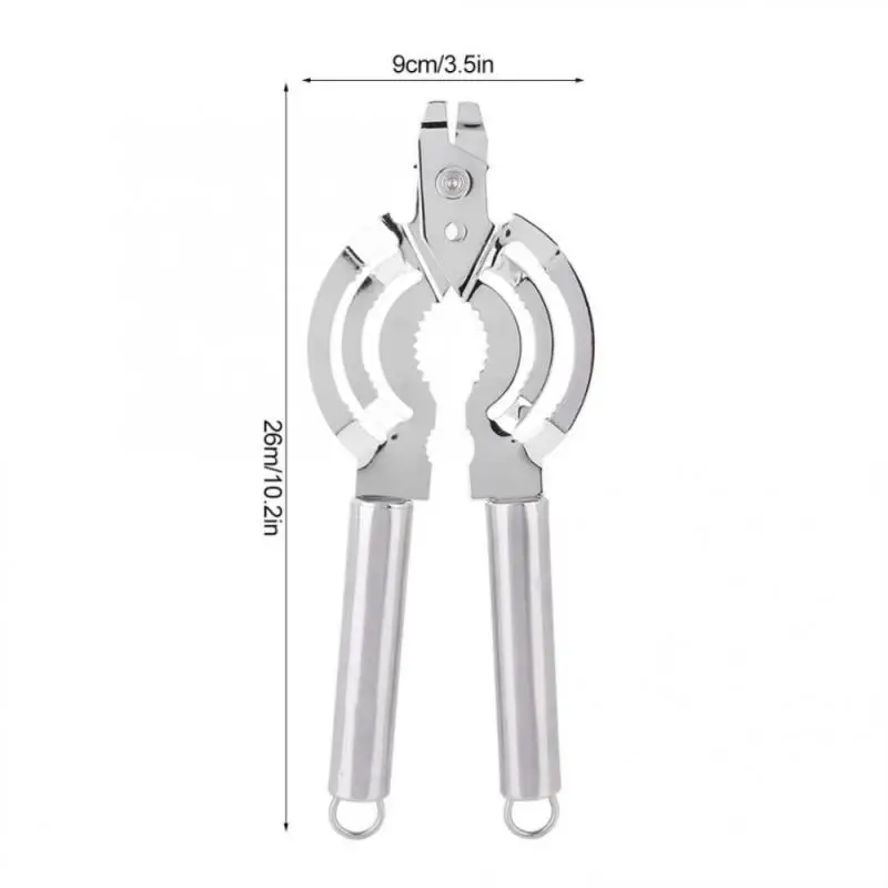 

Multifunction Opener Stainless Steel Can Opener Beer Bottle Opener Screw Cap Jar Openers Walnut Tool Walnut Crakers Kitchen Tool