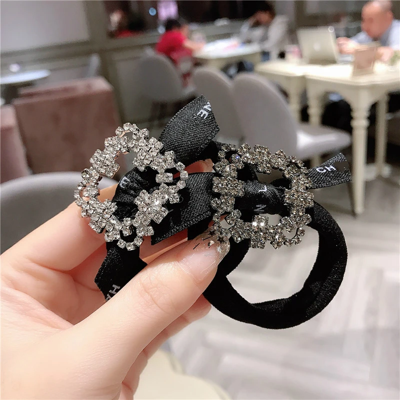 Корейский квадратный флэш Чешский кристалл горный хрусталь Зимняя повязка на