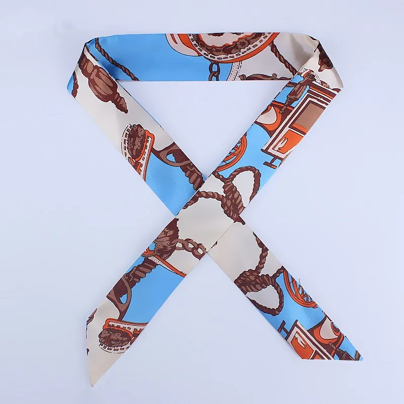 Новое поступление сумок шелковый шарф с принтом женская маленькая сумка лентами