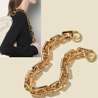ladies one shoulder handbag bag chain accessories golden chain replacement unfading thick chain