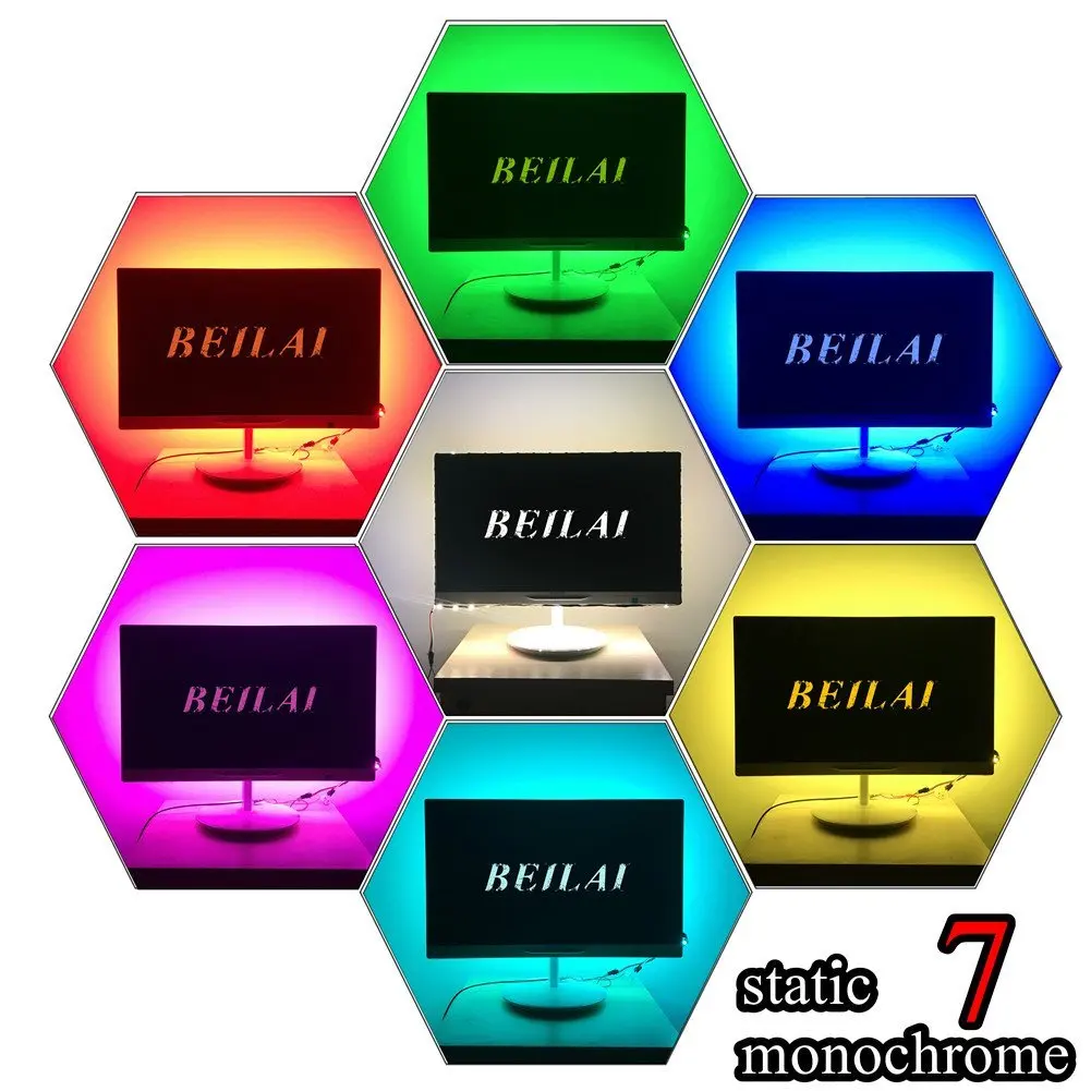 Магнитные адресуемые WS2812B постоянного тока 5 в RGB 3-контактные светодиодные