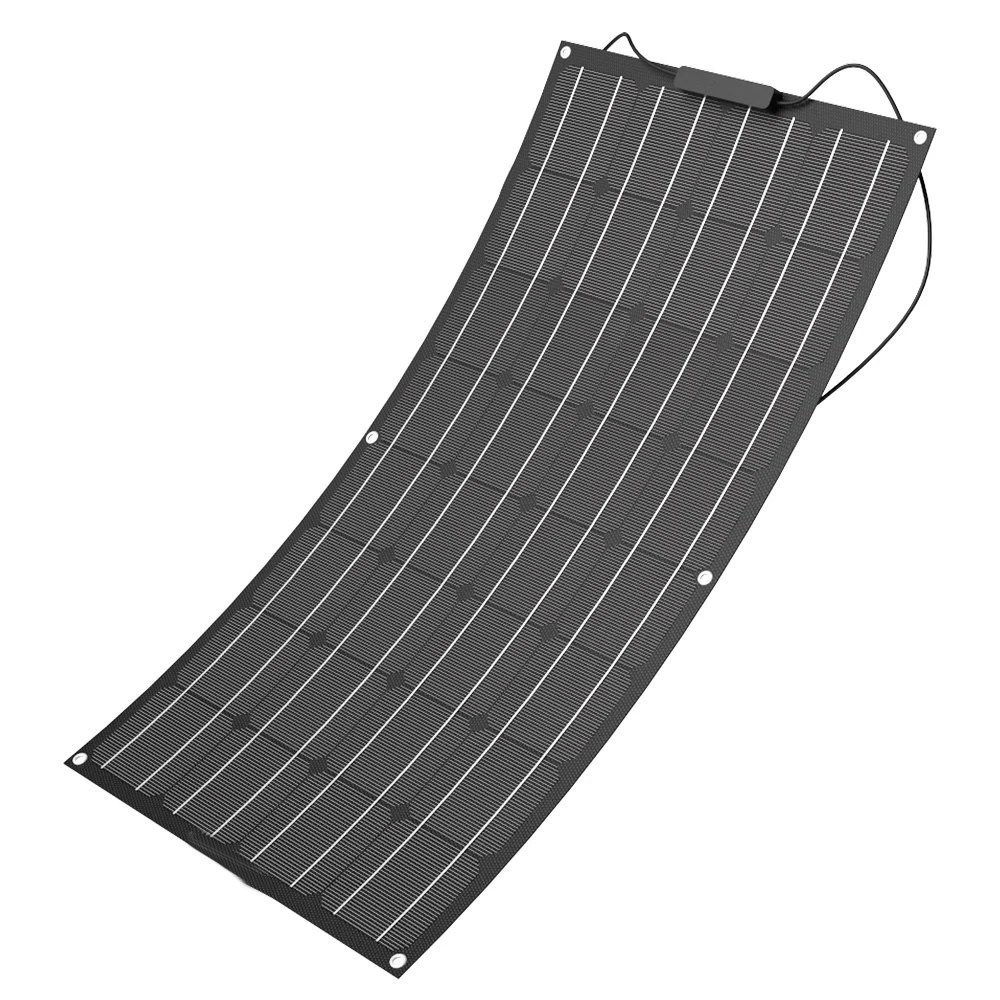 

JingyangSolar 5 шт 100 Вт Высокое качество рулонная аморфная силиконовая тонкая пленка Гибкая солнечная панель для RV лодки морской