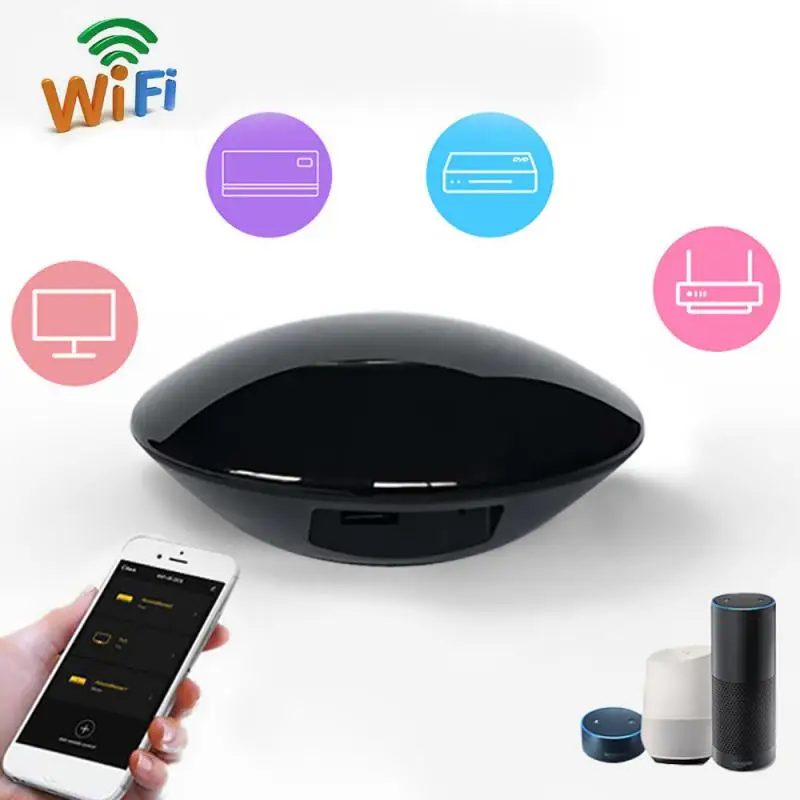 

Умный пульт дистанционного управления с Wi-Fi, универсальная инфракрасная лампа для умного дома, работает с Alexa Google Home