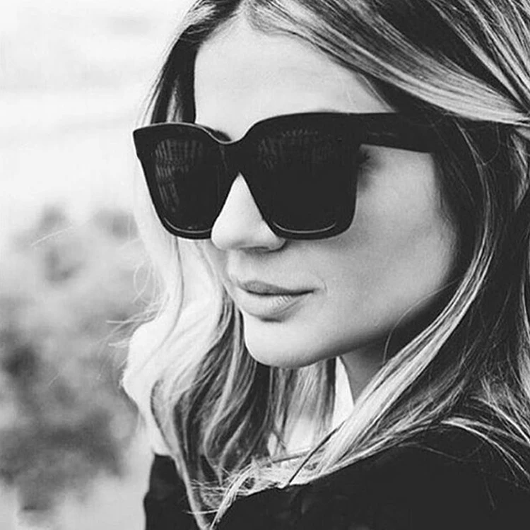 

DOUBLE LEGEND Fashion Leopard Design Sunglasses for Women Decorative Female Sunglasses Square Full Frame PC Material Sunglasses