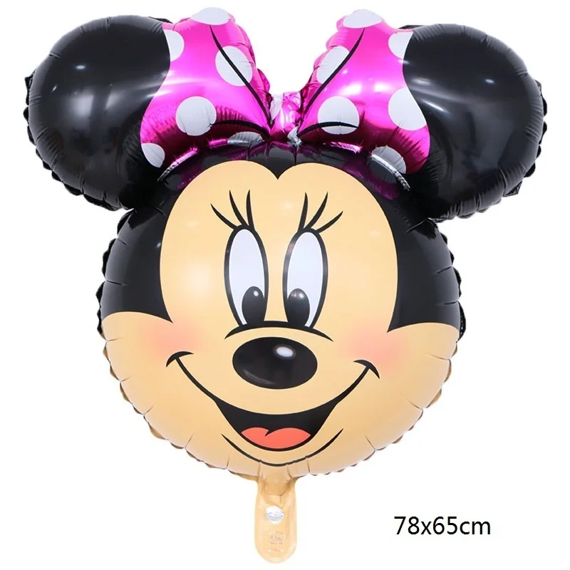 10 шт. большой фольгированный шарик мультфильмы ярко розовые шары с большим