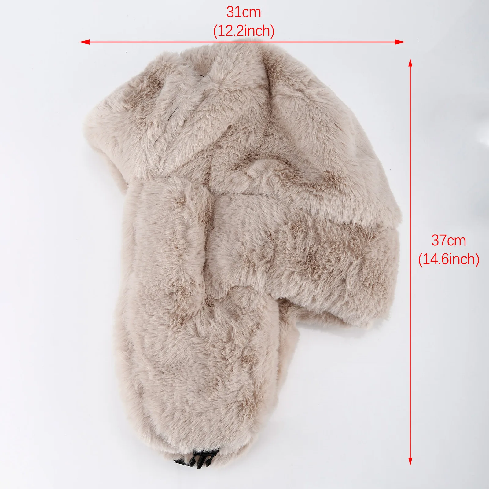 

Fur Caps Women Bomber Hats Winter Hat Russian Female Thicker Warm Solid Soft Windproof Ear Flap Ushanka Princess Hat 2021