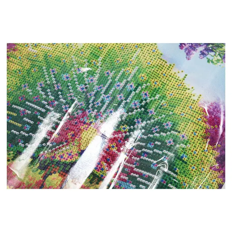 

DIY 5D Diamond Painting Cross needle Embroidery Peacock Wealth and Good Fortune Painting Decor 35x35cm