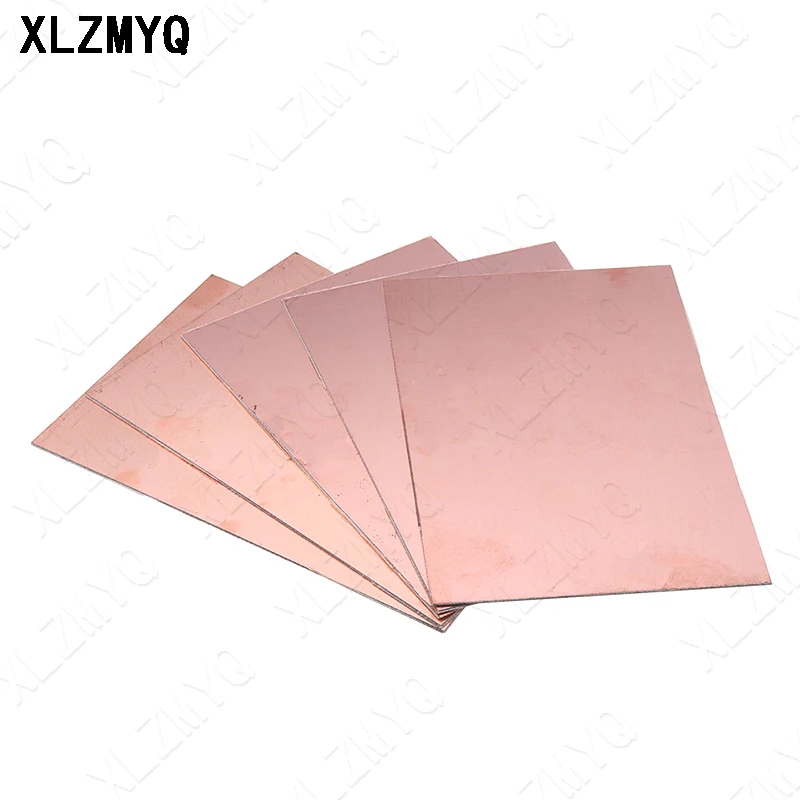 5 шт./лот 10x15 FR4 Стекловолоконная плата 10*15 см печатная односторонняя Прототипная
