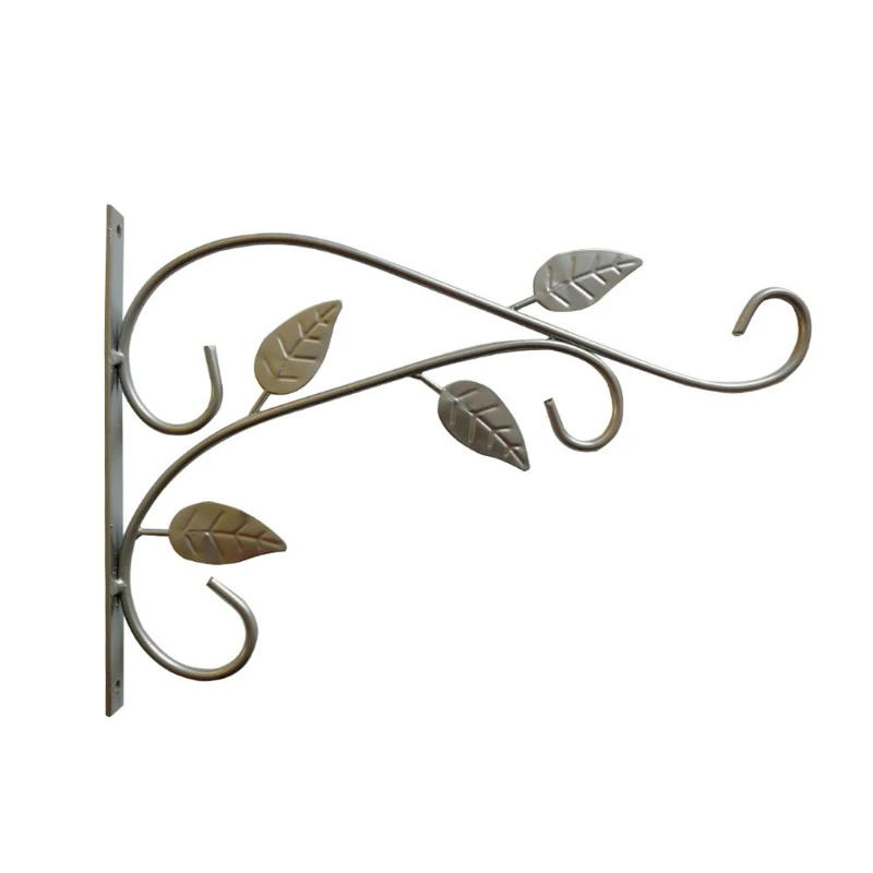 Настенный подвесной кронштейн для растений кованая железная корзина цветов