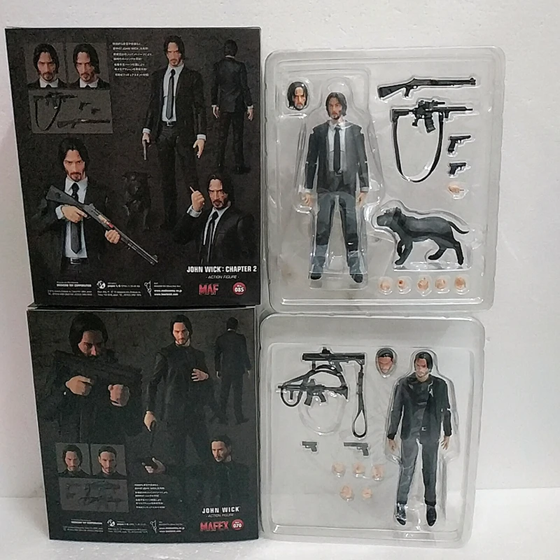 Экшн фигурка Джон фитиль Mafex 085 глава 2 Коллекционная модель игрушка|Игровые
