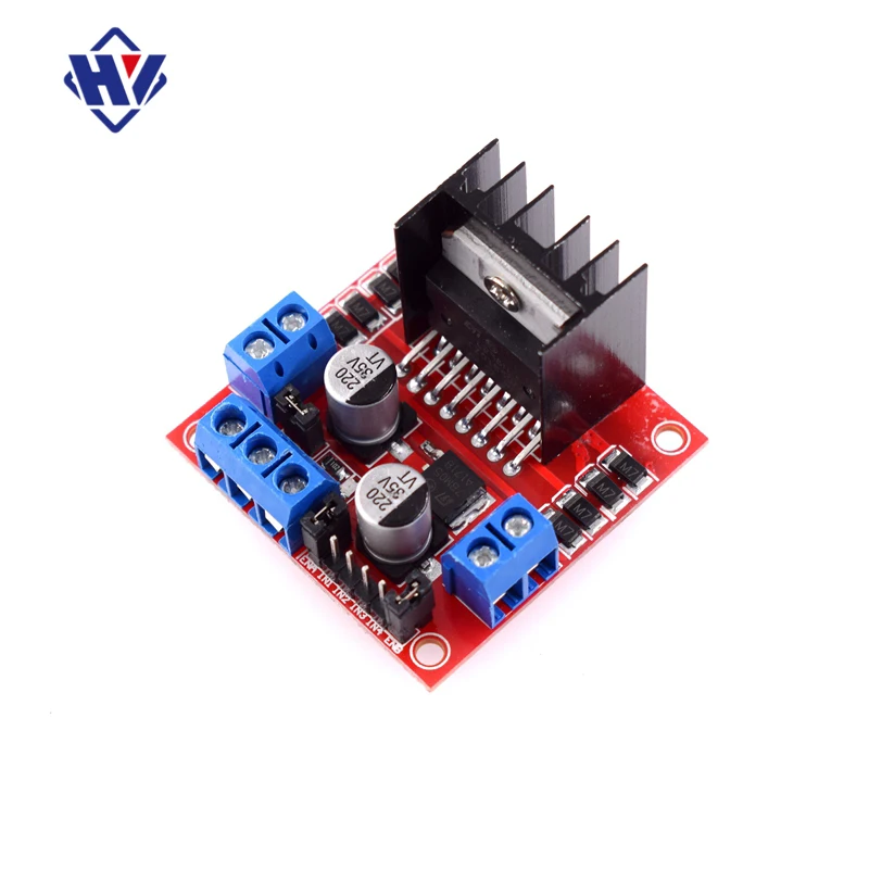 

5pcs/lot L298N Driver Board Module L298 Stepper Motor Smart Car Robot Breadboard Peltier High Power DC Motor Driver for Arduino