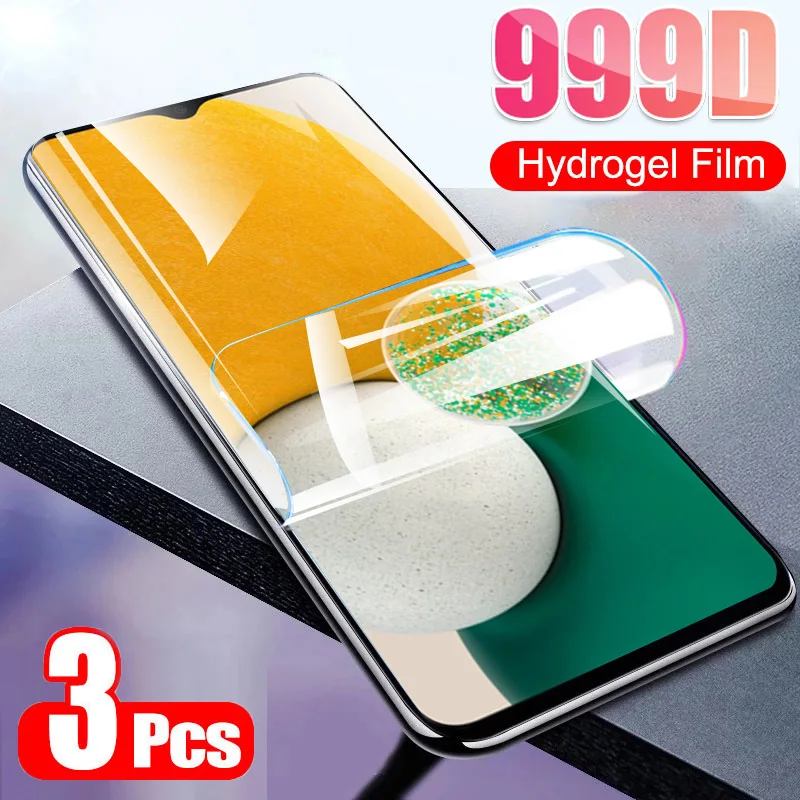 

Гидрогелевая пленка для Samsung Galaxy A13 3 шт., защитное стекло с полным покрытием для Samsang Galaxi A 13 5G, защита экрана, бронированная
