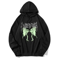 womens oversized hoodie gothic skull harajuku skeleton butterfly sweatshirts hoodies cartoons top clothes winter hoody 2021