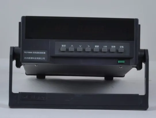 Устройство многоканального измерения температуры/Tc1008 Мобильный детектор/Включая программное обеспечение/провод данных Tc1016 включен.