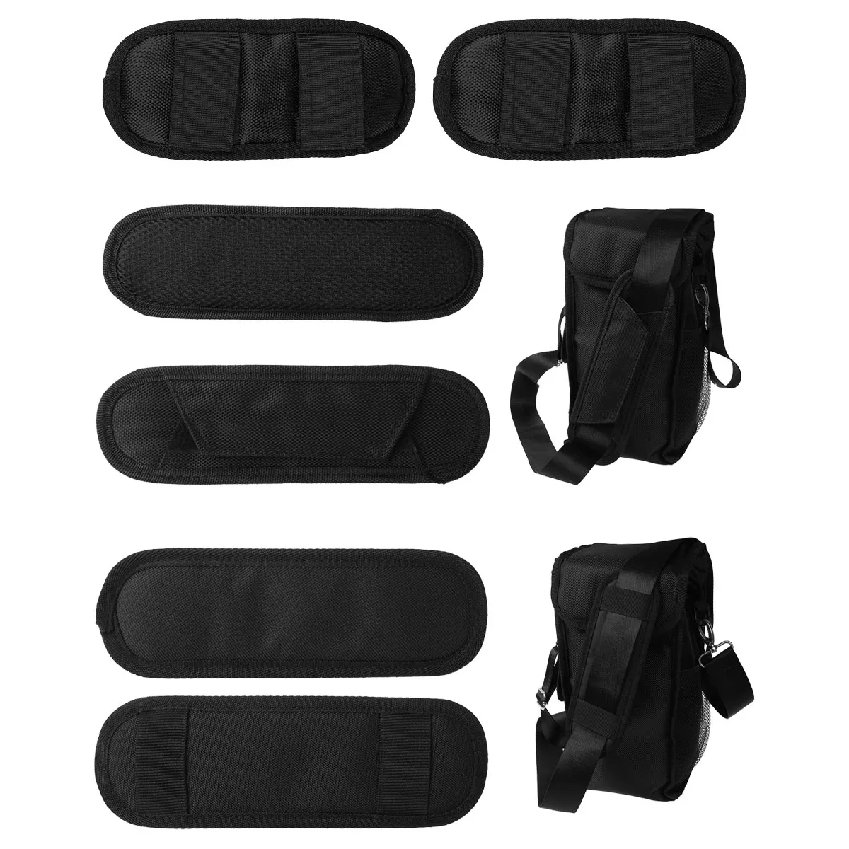 2 противоударных нескользящих плечевых ремня удобные застегивающиеся подушечки