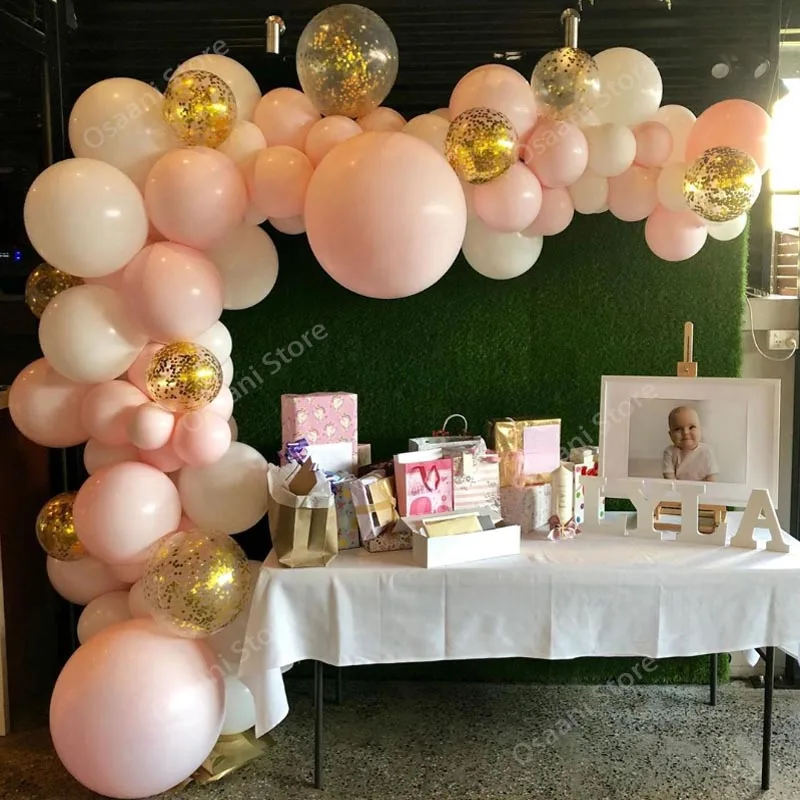 Воздушный шар конфетти розовые шары|Украшения своими руками для вечеринки| |