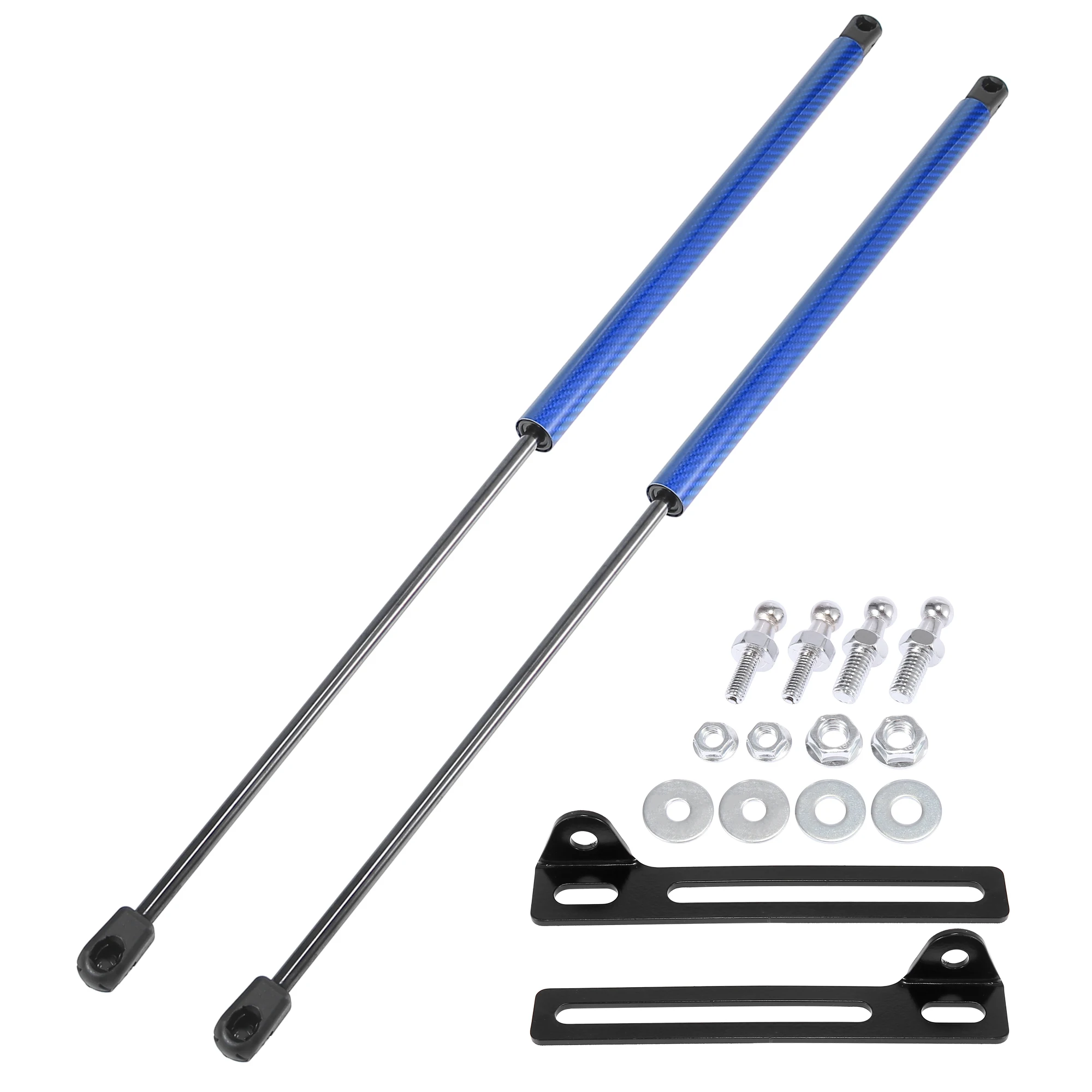 1 пара пружинный амортизатор для передней капота автомобиля из углеродного