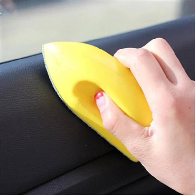 Nano Cleaning Brush Car Felt Washing Tool for Leather Seat Auto Care Detailing Car-styling Interior Accessories with Handle | Автомобили и