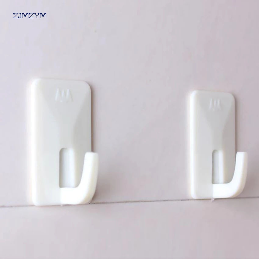 3 шт./компл. большой белый Ванная комната двери крючки станок и Семья настенная