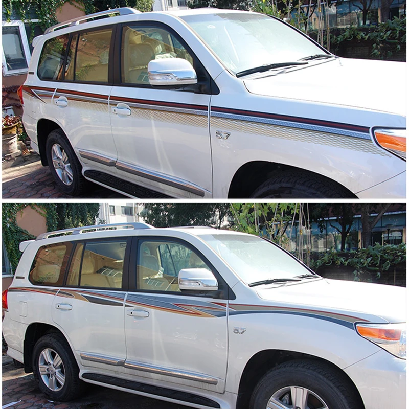 Комплект наклеек lsrtw2017 для кузова toyota land cruiser 2012 2013 2014 2015 2016 2017 2018 2019 2020 LC200 lc 200 |