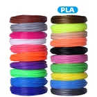 Наполнитель для 3d-ручки, пла 1,75 мм, карандаш для печати без запаха, цветные пластиковые наполнители, провод для интеллектуального 3D-принтера