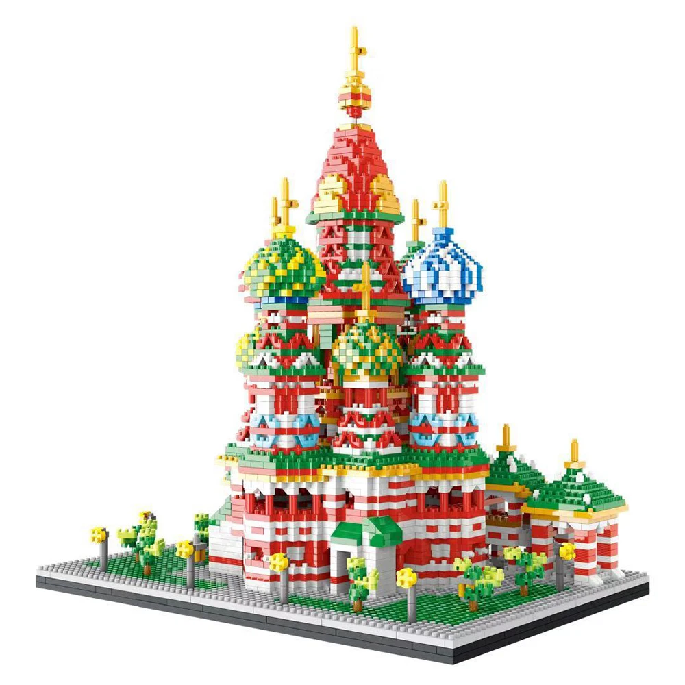 Модель Wassili атомный собор набор строительных блоков 4650 шт. Подарочная игрушка для