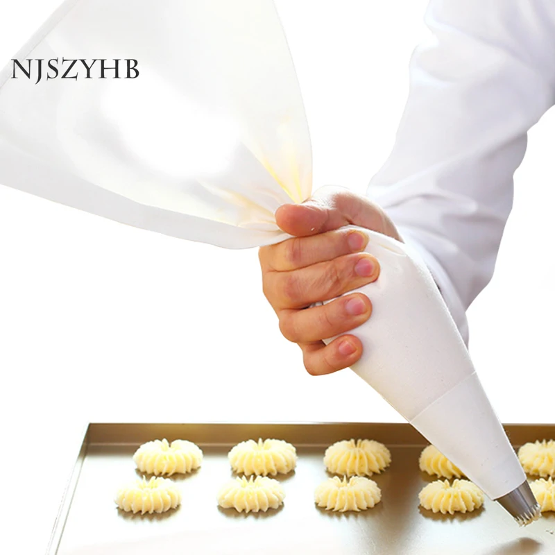 Многоразовые кремообразные Кондитерские мешки из 100% хлопка брезентовый