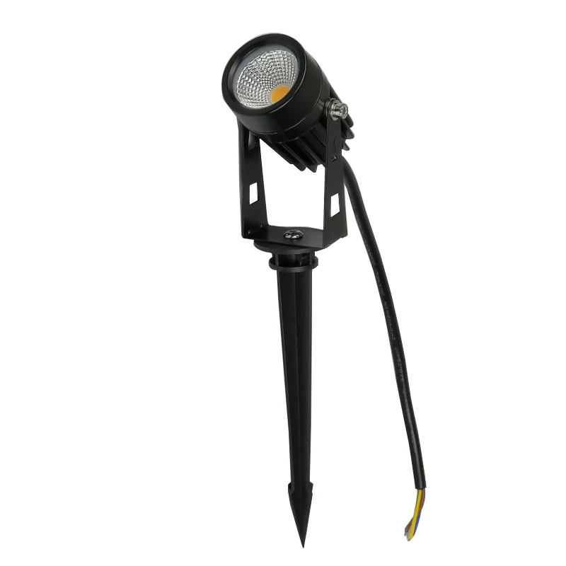4 шт. в упаковке Новый стиль COB LED садовый светильник 220V 110V 12V открытый светодиодный