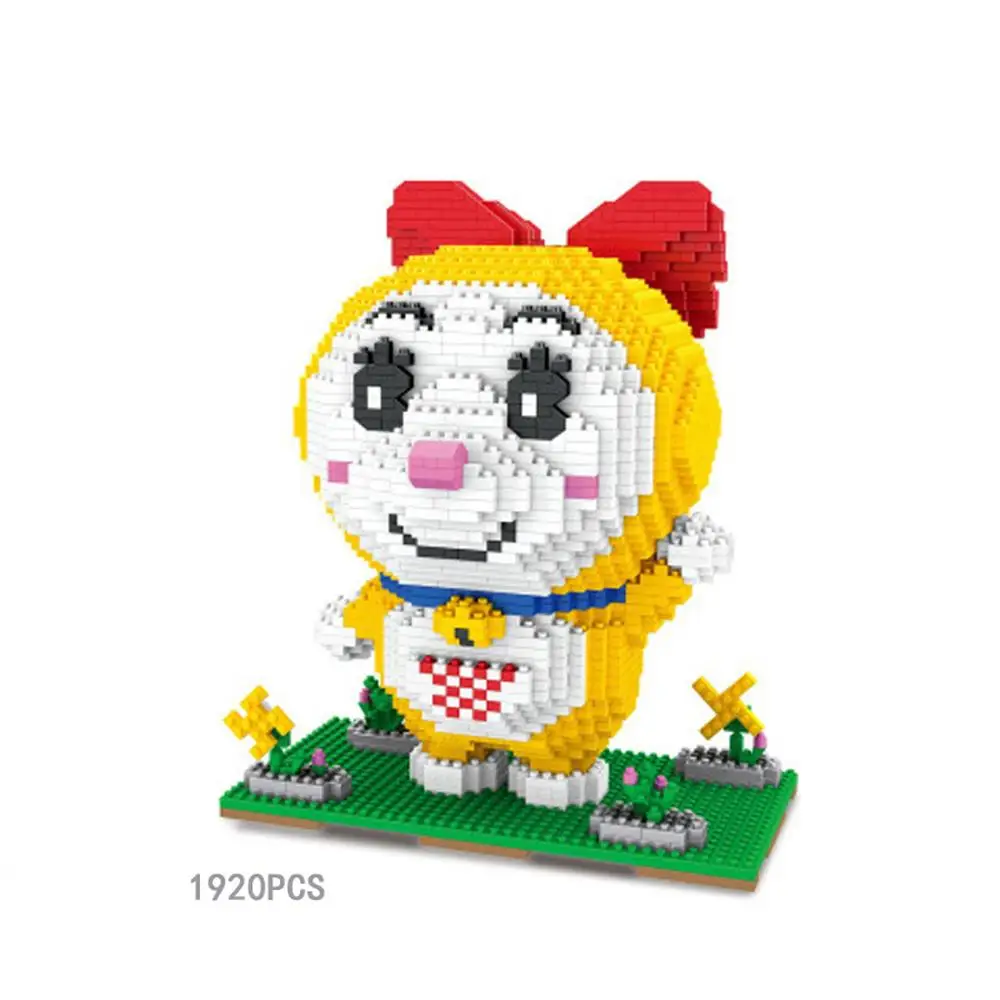 Лидер продаж классические японские фигурки lepining мультяшный Кот робот Дораэмон