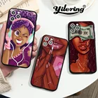 Чехол-накладка для iPhone 12, 13 Mini, SE 2020, Xs Max, XR, 7, 8 Plus, ТПУ, черный