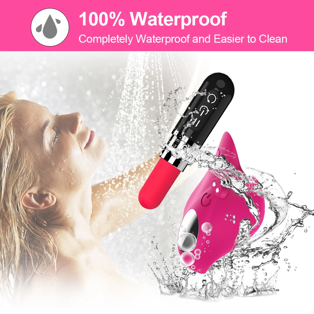 Два вибраторы для женщин секс игрушки Перезаряжаемые Беспроводной